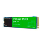 Unidad en estado solido Western Digital SN350 - Unidad en estado solido WD Green SN350 NVMe 1TB M.2 2280, PCIe Gen3 x4 NVMe v1.3 WDS100T2G0C-00CDH0
