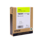 Cartucho de tinta Epson T40W420 - Cartucho de tinta Epson T40W420, UltraChrome XD2, contenido 50ml, color amarillo
