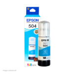 Botella de tinta Epson T504220-AL - Botella de tinta EPSON T504220-AL, color Cyan, contenido 70ml