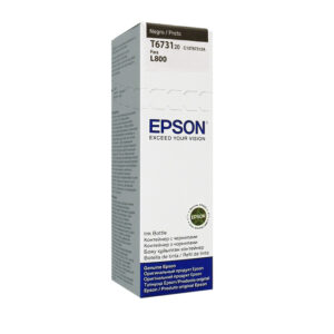Suministro Tinta Epson Negra L800 - Suministro Tinta Epson Negra L800 T673120-AL