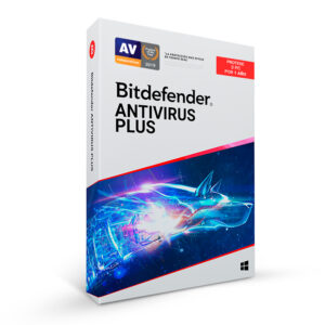 Software Bitdefender Antivirus Plus, Licencia para 3 PCs, por 12 Meses B11010059