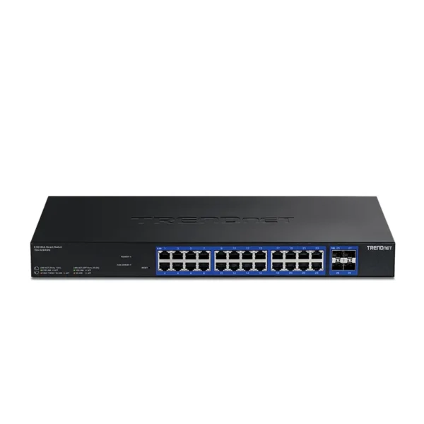 Switch administrable TRENDnet de 24 puertos 2.5G y 4 puertos SFP+ 10G | TEG-3284WS Switch administrable TRENDnet TEG-3284WS