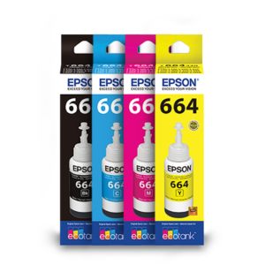 Botella de Tinta Cian Epson 664 de 70 ml T664220-AL