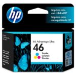 Cartucho de tinta HP Tricolor CZ638AL - Cartucho de tinta HP 46 Tricolor original CZ638AL, 750 páginas