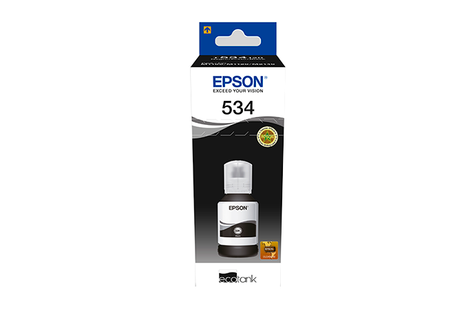 Botella de Tinta Negra Epson 534 de 120 ml T534120-AL
