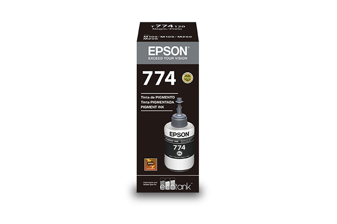 Botella de Tinta Negra Epson 774 de 140 ml T774120-AL