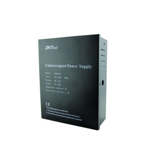 ZKTeco PS902B P-1205-B3 fuente con cargador de batería 220VAC salida 12VDC 5A Fuentes de poder Zkteco PS902B - ZKTeco PS902B P-1205-B3 fuente con cargador de batería 220VAC salida 12VDC 5A