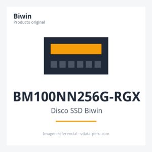 Unidad en estado Solido (SSD) Biwin M100, 256GB, SATA III (6.0Gb/s), 2.5", BM100NN256G-RGX