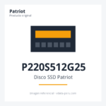 Disco SSD Patriot P220 P220S512G25 - Disco SSD Patriot P220 512 GB 2.5" SATA III P220S512G25