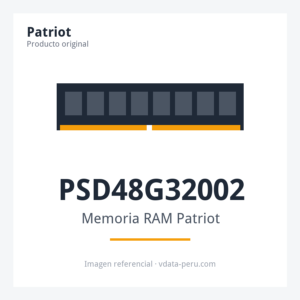 Memoria RAM Patriot Signature 8GB DDR4 3200MHz UDIMM para PC PSD48G32002
