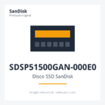 Disco SSD SanDisk Optimus 5100 - Disco SSD SanDisk Optimus 5100 500GB NVMe SDSP51500GAN-000E0