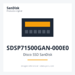 Disco SSD SanDisk Optimus GX 7100 - Disco SSD SanDisk Optimus GX 7100 500GB M.2 2280 NVMe PCIe Gen4 SDSP71500GAN-000E0