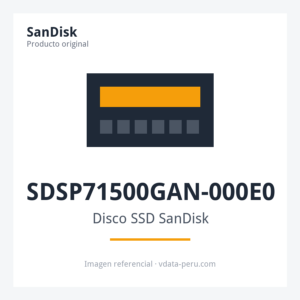 Disco SSD SanDisk Optimus GX 7100 500GB M.2 2280 NVMe PCIe Gen4 SDSP71500GAN-000E0