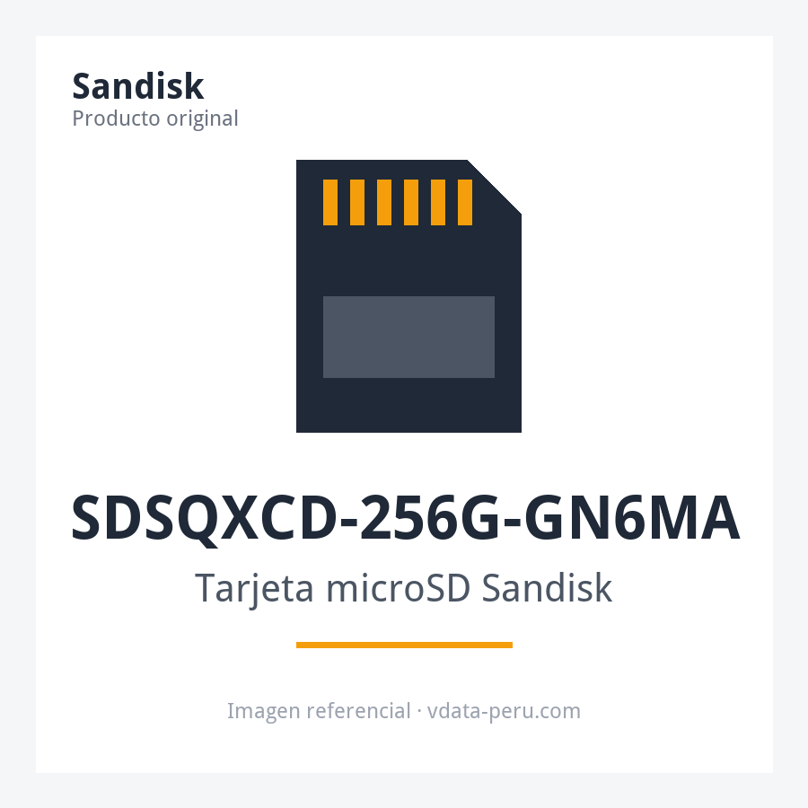 Tarjeta microSDXC SanDisk Extreme PRO 256GB UHS-I U3 V30 A2 hasta 200 MB/s con adaptador SDSQXCD-256G-GN6MA