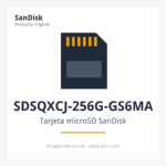 Tarjeta microSDXC SanDisk Extreme PRO 256GB - Tarjeta microSDXC SanDisk Extreme PRO 256GB hasta 250 MB/s SDSQXCJ-256G-GS6MA