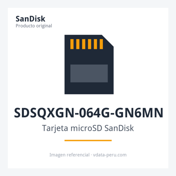 Tarjeta microSDXC SanDisk Extreme 64GB UHS-I SDSQXGN-064G-GN6MN Tarjeta microSDXC SanDisk Extreme GO 64GB - Tarjeta microSDXC SanDisk Extreme GO 64GB UHS-I hasta 170 MB/s SDSQXGN-064G-GN6MN