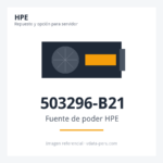 Fuente de poder HPE 460W Common Slot Gold Hot Plug 503296-B21