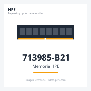 Memoria HPE 16GB (1x16GB) Dual Rank X4 PC3L-12800R (DDR3-1600) Registered Cas-11 Low Voltage Memory Kit 713985-B21 1 Memoria HPE 16GB (1x16GB) Dual Rank X4 PC3L-12800R (DDR3-1600) Registered CAS-11 Low Voltage Memory Kit 713985-B21