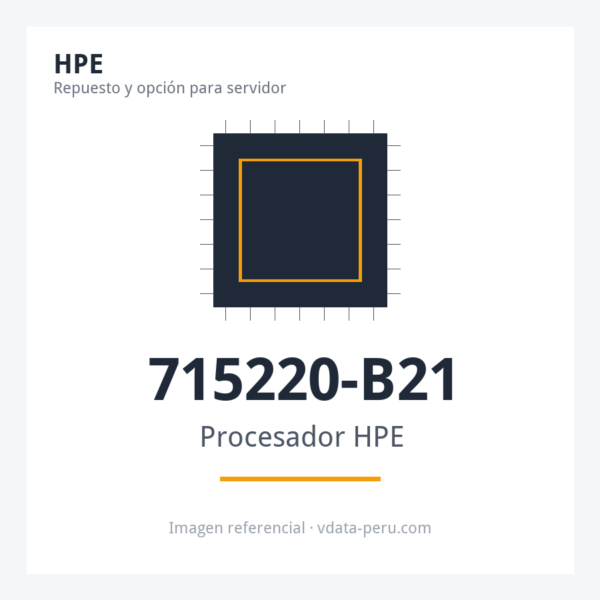 Procesador HPE DL380P Gen8 Intel Xeon E5-2630V2 (2.6GHz/6-core/15MB/80W) Processor Kit 715220-B21 Procesador HPE DL380P Gen8 Intel Xeon E5-2630V2 (2.6GHz/6-core/15MB/80W) Processor Kit 715220-B21
