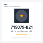 Kit de ventiladores HPE DL380 Gen9 High Performance Temperature 719079-B21
