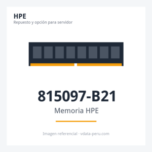 Memoria HPE 8GB (1x8GB) Single Rank X8 DDR4-2666 Cas-19-19-19 Registered Smart Memory Kit 815097-B21 1 Memoria HPE 8GB (1x8GB) Single Rank X8 DDR4-2666 CAS-19-19-19 Registered Smart Memory Kit 815097-B21