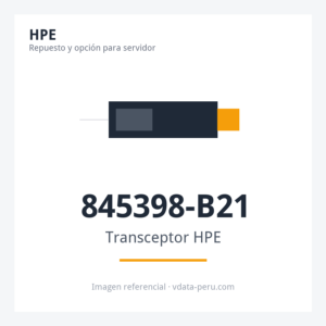 Transceptor HPE 25GB SFP28 SR 100M 845398-B21