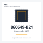 Procesador Intel Xeon-Bronze 3104 (1.7GHz/6-core/85W) para HPE ProLiant DL360 Gen10 860649-B21