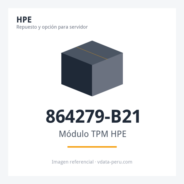 Módulo TPM HPE Trusted Platform Module 2.0 Gen10 Option 864279-B21