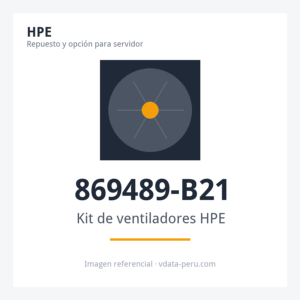 Kit de ventiladores HPE ML110 Gen10 Redundant Fan with 4 Fans Kit 869489-B21