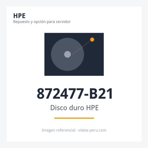 Disco duro HPE 600GB SAS 12G Mission Critical 10K SFF SC Multi Vendor 872477-B21