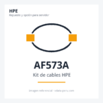 Kit de cables HPE C13 - C14 WW 250V 10AMP Flint Gray 2.0M Jumper Cord AF573A