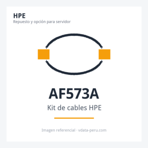 Kit de cables HPE C13 - C14 WW 250V 10AMP Flint Gray 2.0M Jumper Cord AF573A
