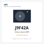 Disco duro HPE MSA 600GB 12G SAS 15K SFF(2.5in) Dual Port Enterprise J9F42A