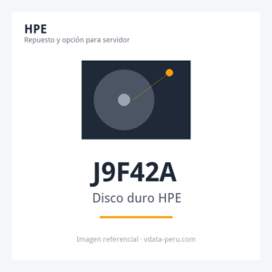 Disco duro HPE MSA 600GB 12G SAS 15K SFF(2.5in) Dual Port Enterprise J9F42A