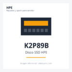 Disco SSD HPE 3PAR 8000 1.92TB SAS SFF (2.5in) SSD with All-Inclusive Single-System Software K2P89B