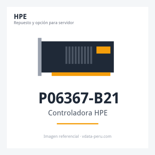 Disco SSD HPE MR416I-P Gen10 Plus X16 Lanes 4GB Cache NVMe/SAS 12G Controller P06367-B21 Disco SSD HPE MR416I-P Gen10 Plus X16 Lanes 4GB Cache NVMe/SAS 12G Controller P06367-B21