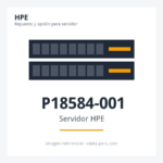 Servidor HPE ProLiant MicroServer Gen10 Plus E-2224 S100I 4LFF-NHP 1TB 180W External PS Server P18584-001