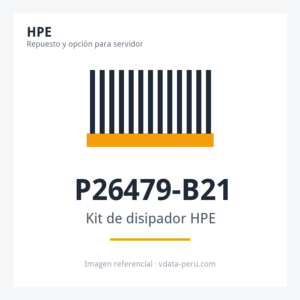 Kit de disipador HPE ProLiant DL360 Gen10 Plus High Performance P26479-B21