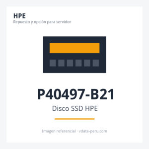 Disco SSD HPE 480GB SATA 6G Read Intensive SFF BC Multi Vendor P40497-B21