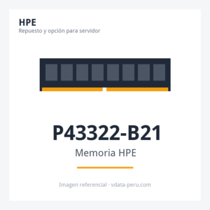 Memoria HPE 16GB (1x16GB) Single Rank X8 DDR5-4800 Cas-40-39-39 EC8 Registered Smart Memory Kit P43322-B21