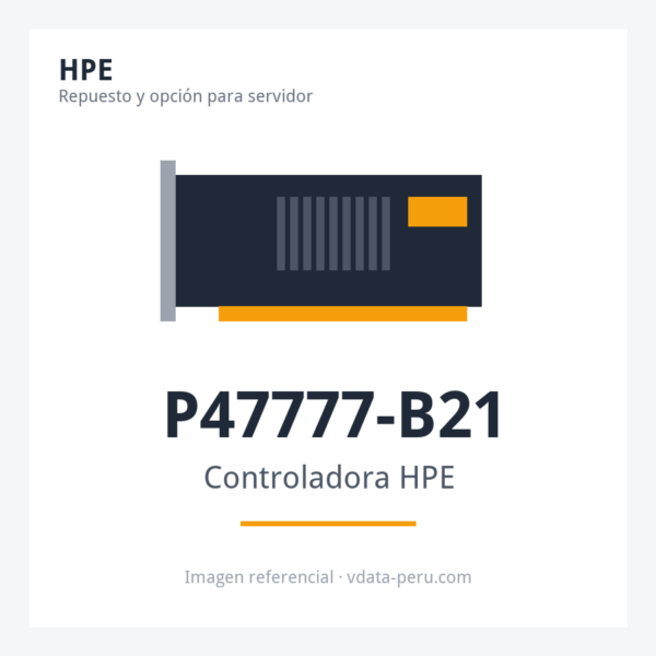 Controladora HPE MR416I-P Gen11 X16 Lanes 8GB Cache Pci SPDM Plug-In Storage Controller P47777-B21