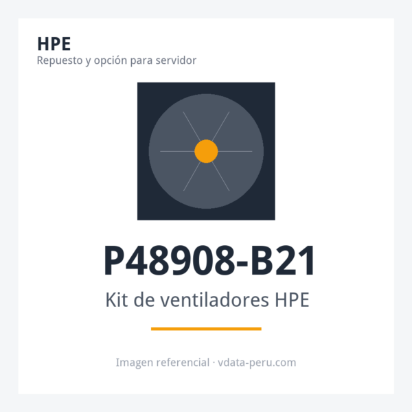 Kit de ventiladores HPE ProLiant DL3X0 Gen11 1U High Performance P48908-B21