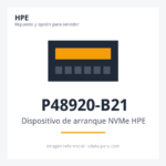 Dispositivo de arranque NVMe HPE ProLiant DL360 Gen11 NS204I-U Internal Cable Kit P48920-B21