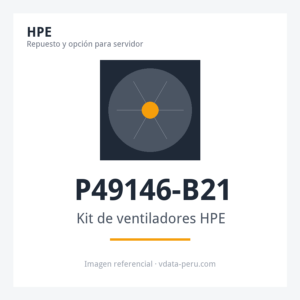 Kit de ventiladores HPE ProLiant DL380 2U Standard P49146-B21