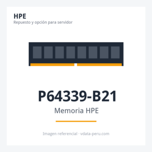Memoria HPE 32GB (1x32GB) Dual Rank X8 DDR5-4800 Cas-40-39-39 Unbuffered Standard Memory Kit P64339-B21