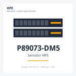 Servidor HPE ProLiant Compute ML350 Gen12 6505P 12C 1P 1x32GB-R 4LFF MR408I-O 1x4TB HDD 2x800W PS La Server P89073-DM5