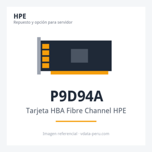 Tarjeta HBA Fibre Channel HPE SN1100Q 16GB Dual Port Fibre Channel P9D94A