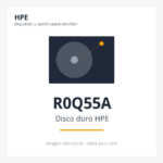 Disco duro HPE MSA 1.2TB SAS 12G Enterprise 10K SFF (2.5in) M2 R0Q55A